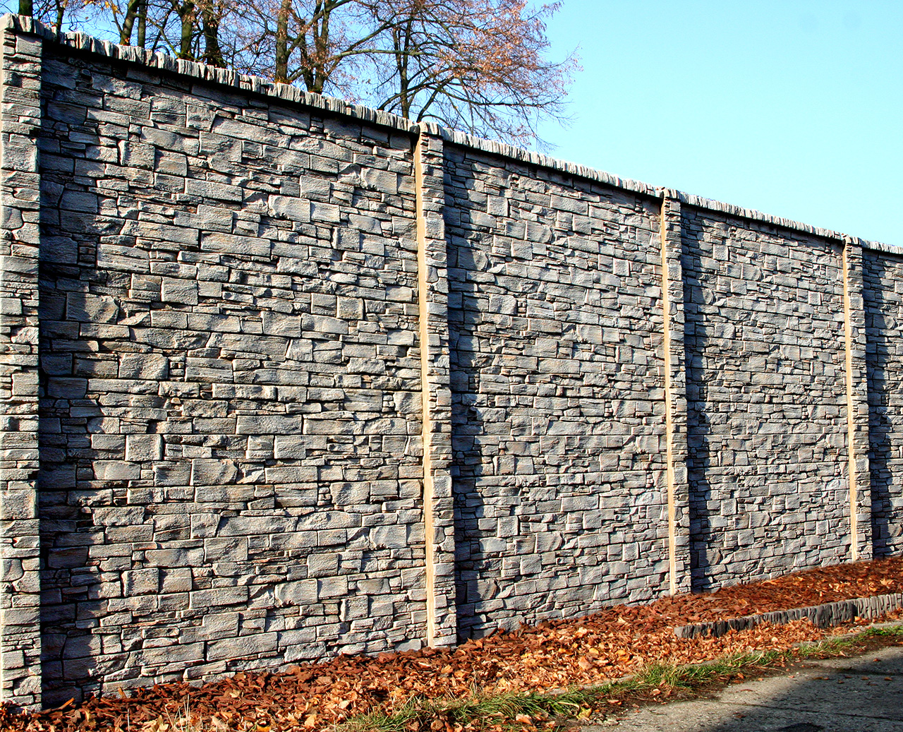 Stone Fencing Panels