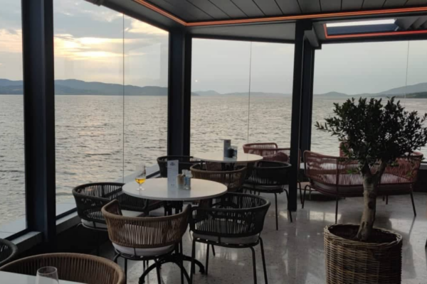 Polished concrete floor Tank & Skinny's Restaurant, Buncrana