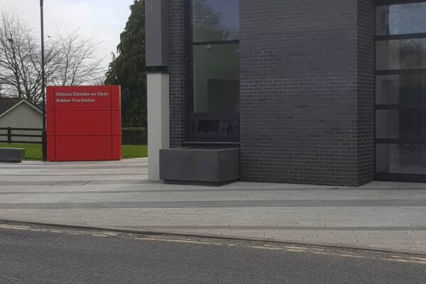 Precast concrete benches and planters, Co. Meath