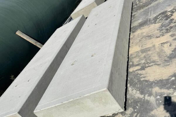 Balcrete precast crane weights